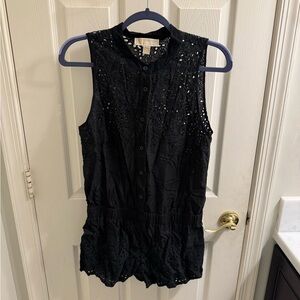 Michael Kors Black Romper